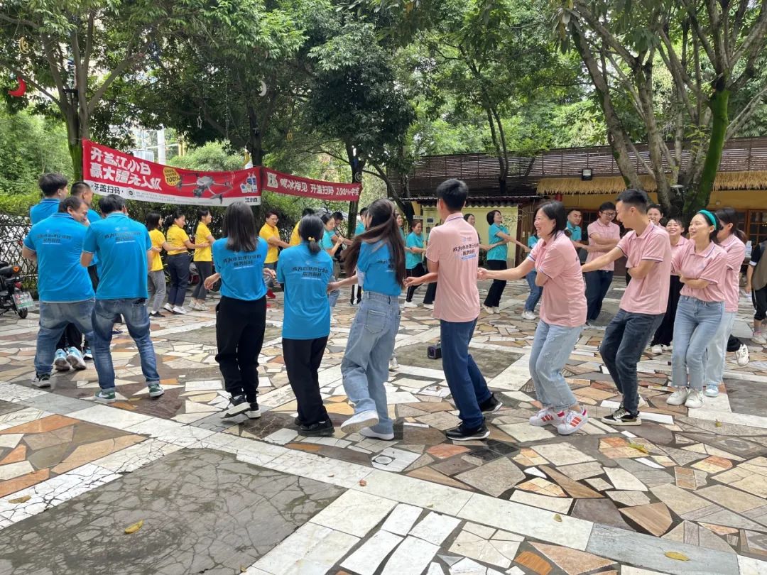 水思源中秋團建活動現(xiàn)場