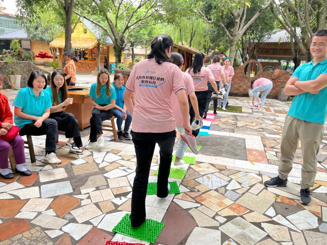 水思源中秋團建活動現(xiàn)場