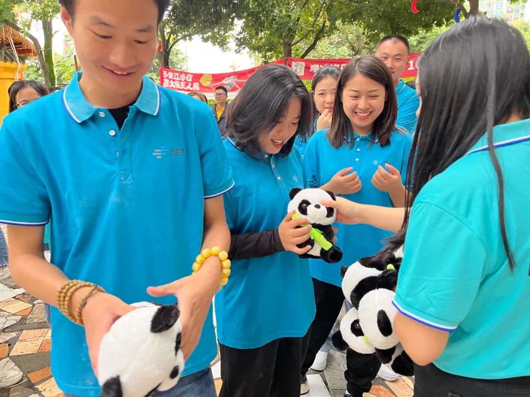 水思源中秋團建活動現(xiàn)場